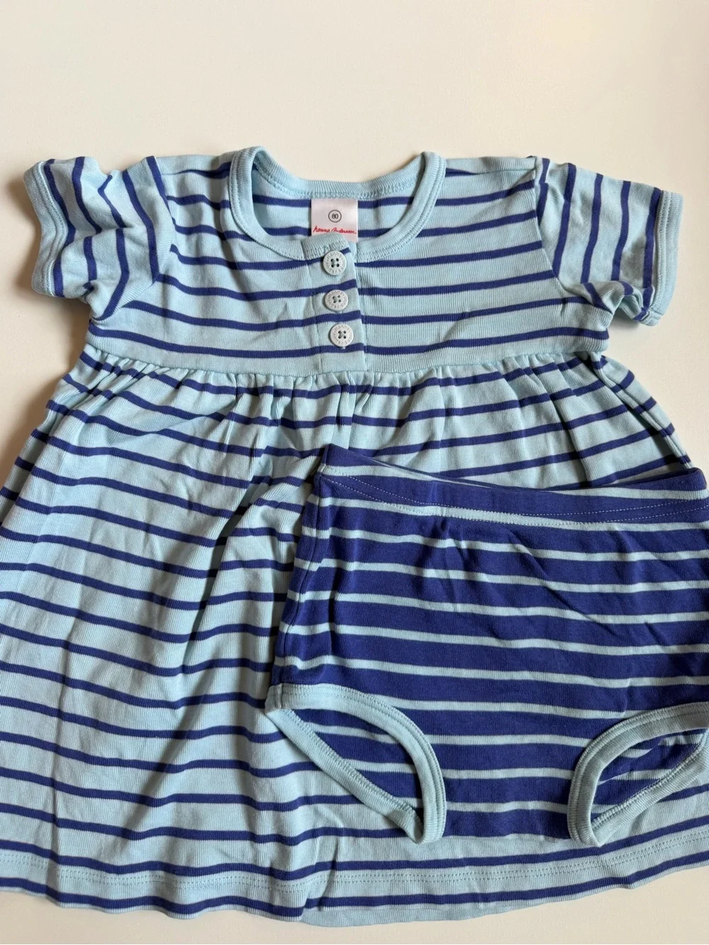Hanna Andersson Striped Play Dress Set